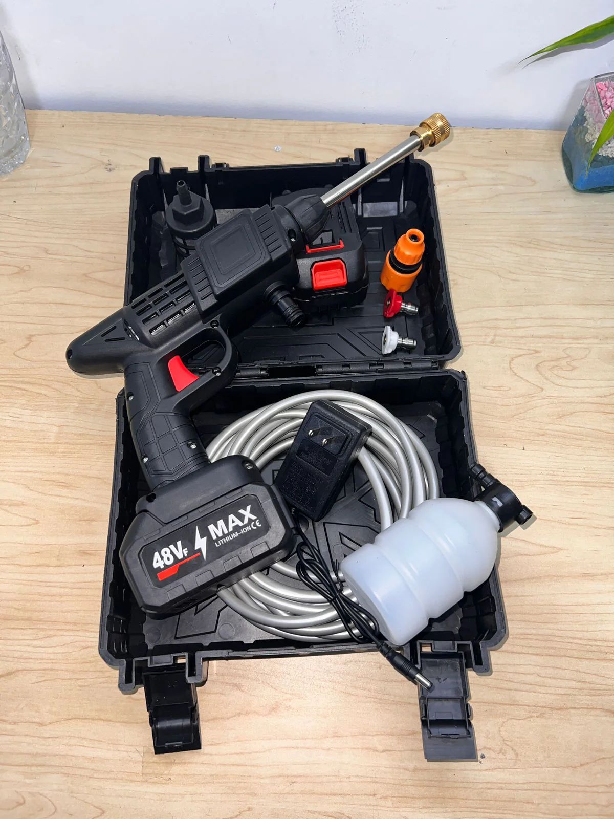 HIDROLAVADORA 48V DOBLE BATERIA