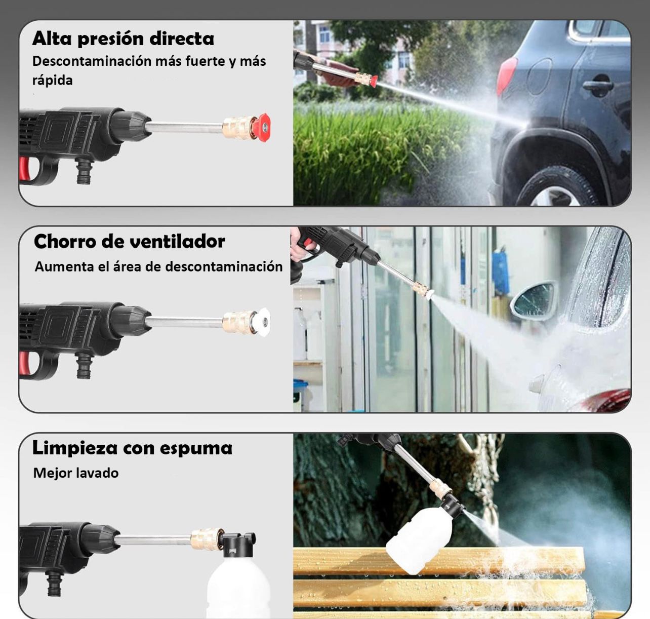 HIDROLAVADORA 48V DOBLE BATERIA