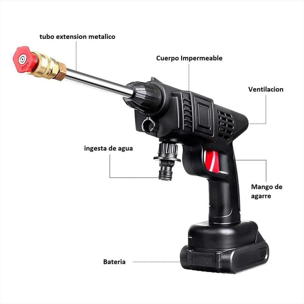 HIDROLAVADORA 48V DOBLE BATERIA