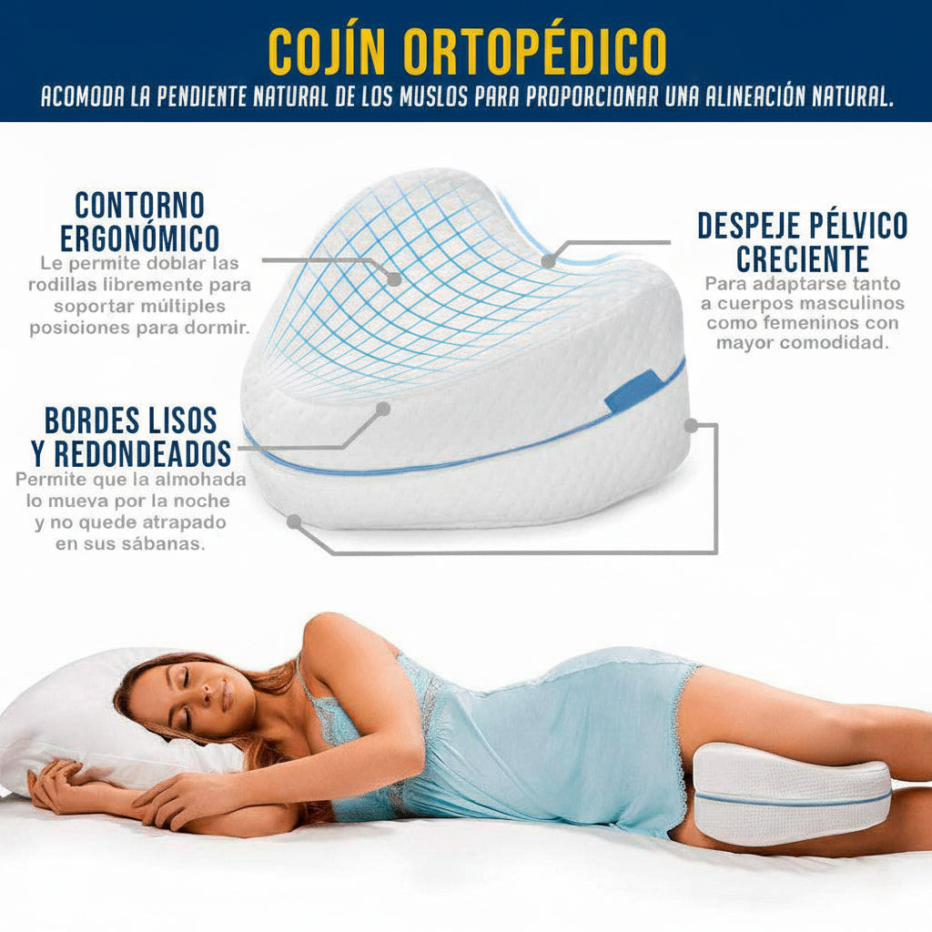 Almohada Memory Pillow + entre piernas