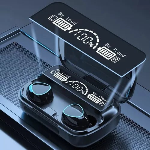 🎧 Auriculares Bluetooth 5.2 con Sonido 9D y Pantalla LED